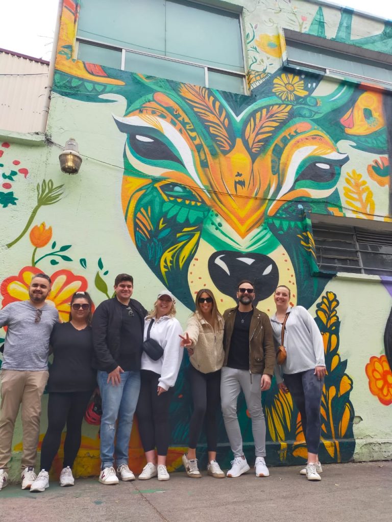 grafitti art Mexico city urban tour